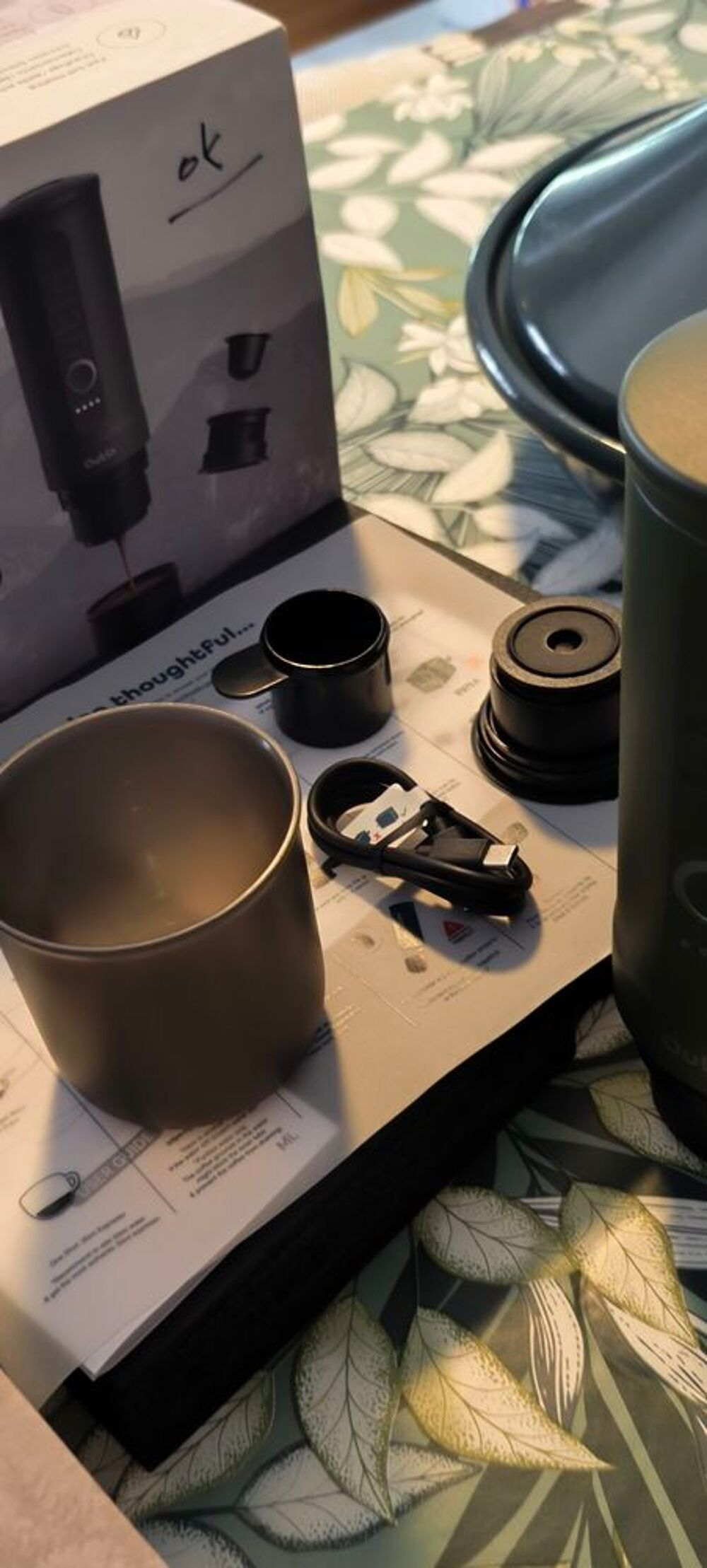Deux cafetieres nomade OUTIN Electroménager