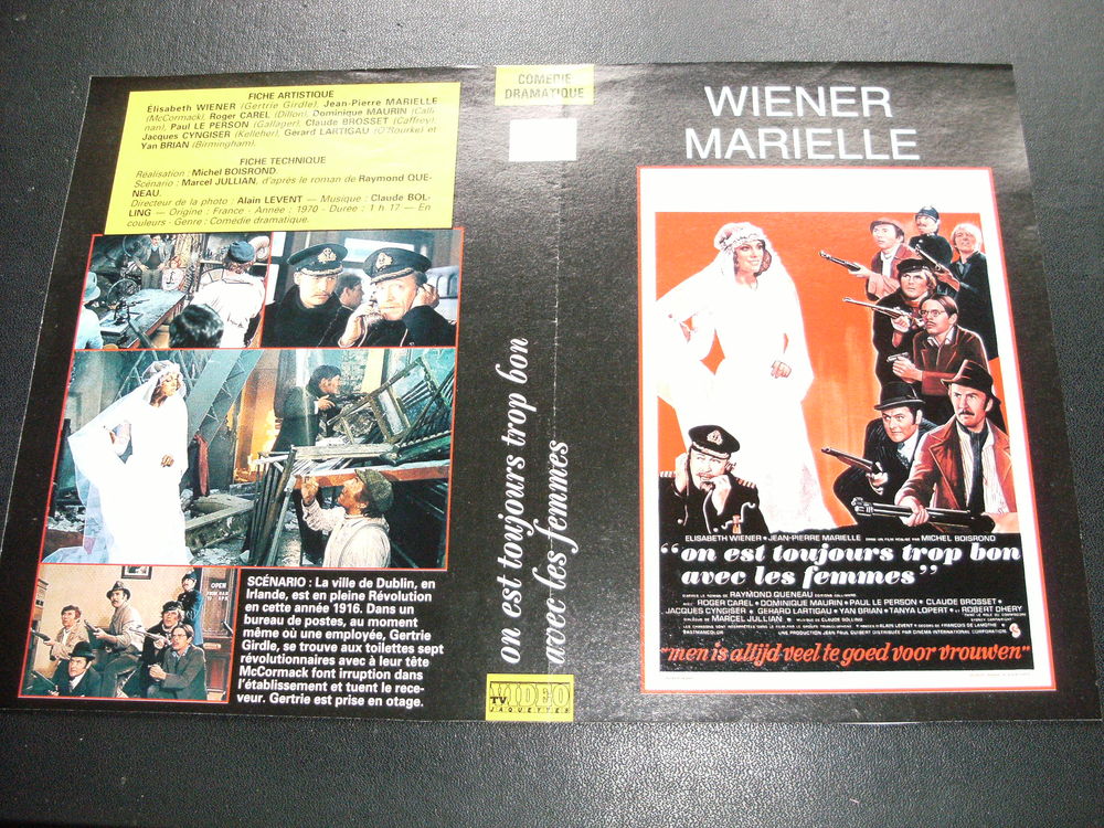 Film : " On est toujours trop bon avec les femmes " DVD et blu-ray