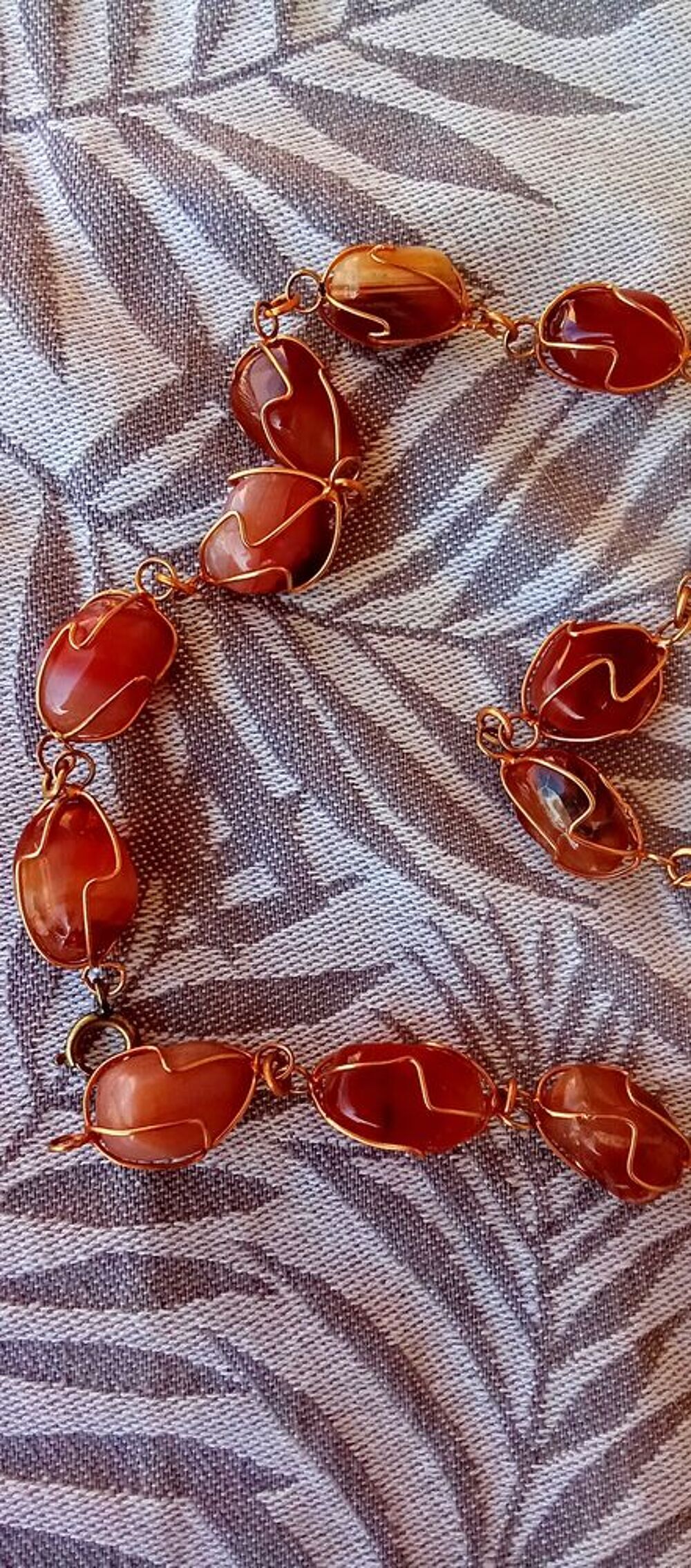 Collier vintage Ambre Bijoux et montres