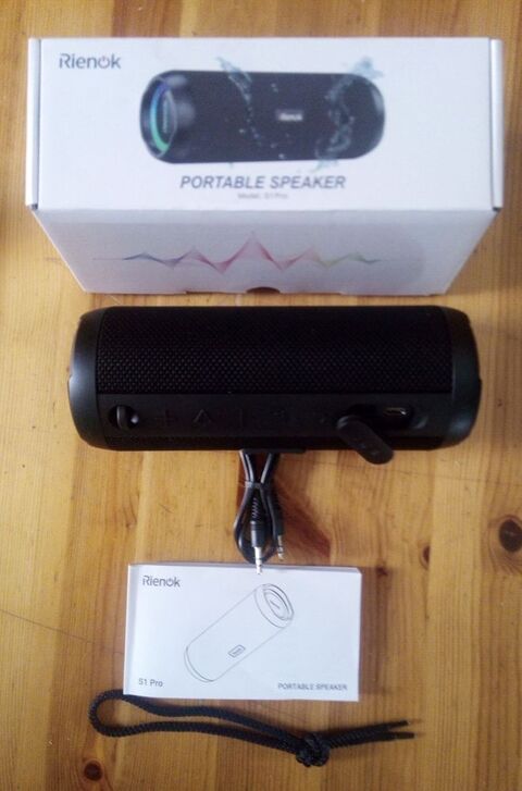 Enceinte bluetooth 19 cm puissante neuve réglable, câbles .. Amiens (80)