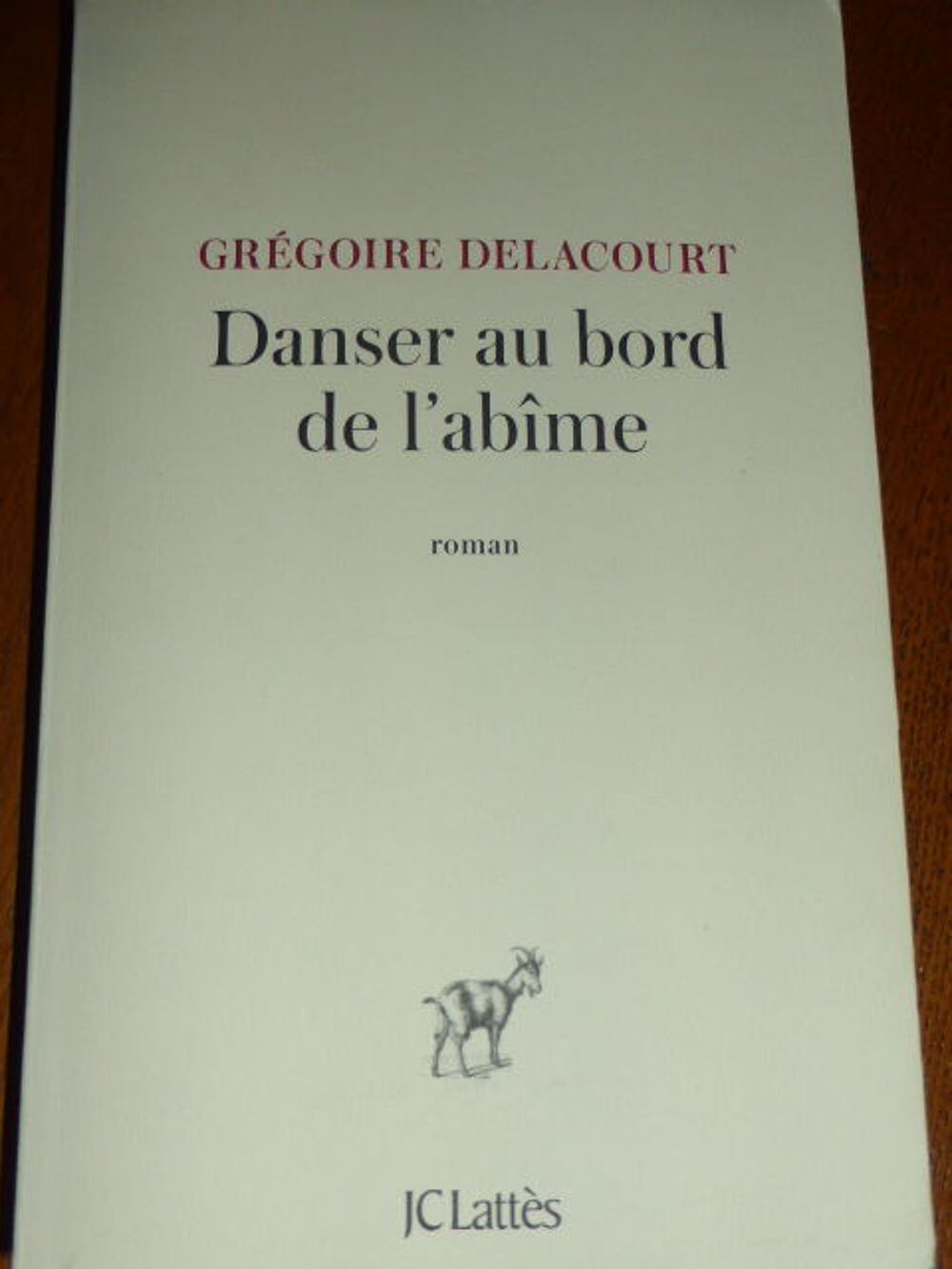 Danser au bord de l'abime Gr&eacute;goire Delacourt Livres et BD