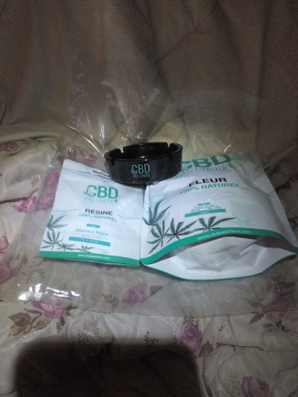 Cendrier collector estampill&eacute; CBD pas cher Décoration