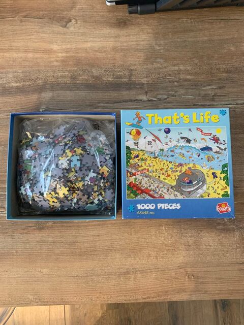 Puzzle 1000 pièces  Goliath     That's Life    6 Saleilles (66)