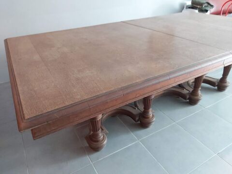 Table en chne  1500 piais-Rhus (95)