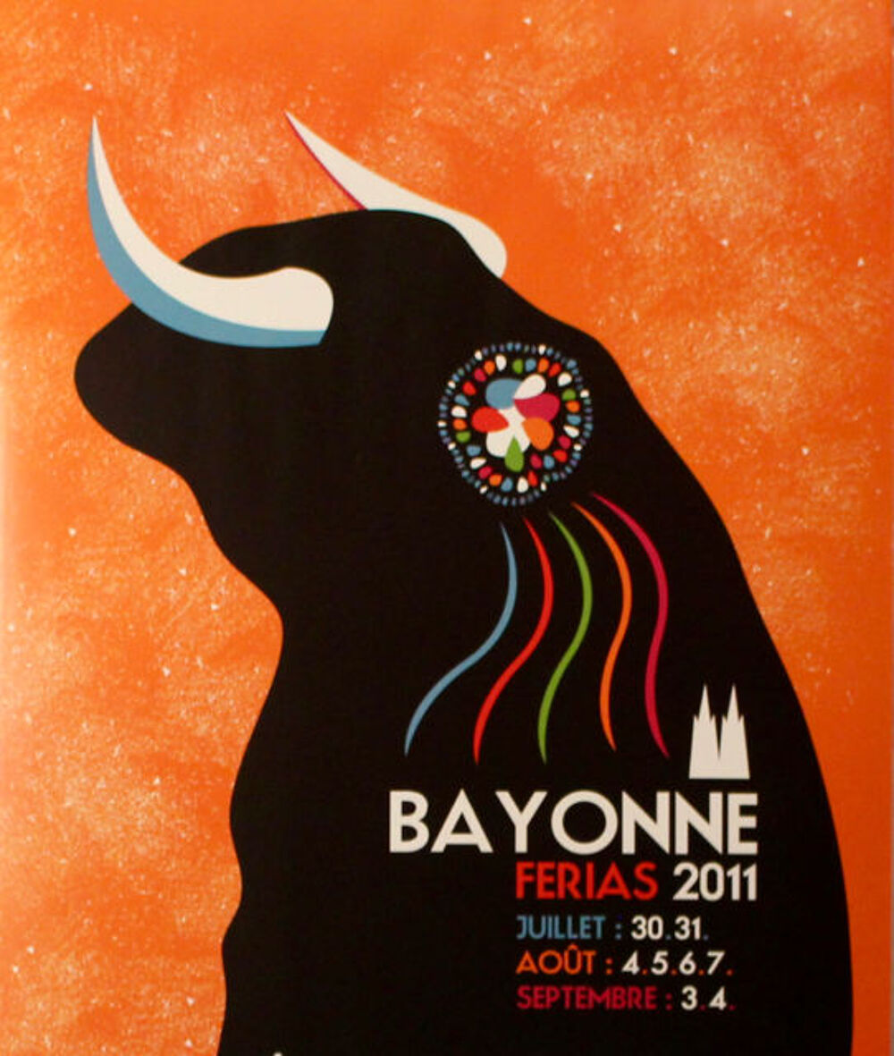 " FERIA DE BAYONNE 2011 " Décoration