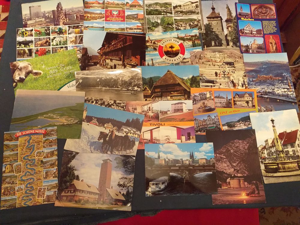 lot de 60 cartes postales de L'Allemagne en cpsm 