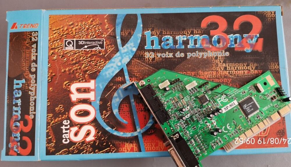 Carte son pour PC Matériel informatique