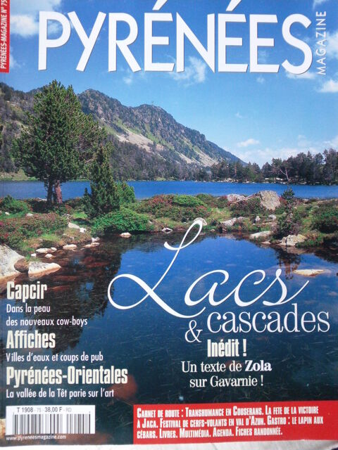 Pyr�n�es Magazine N�75 Lacs et cascades 3 Arros-de-Nay (64)