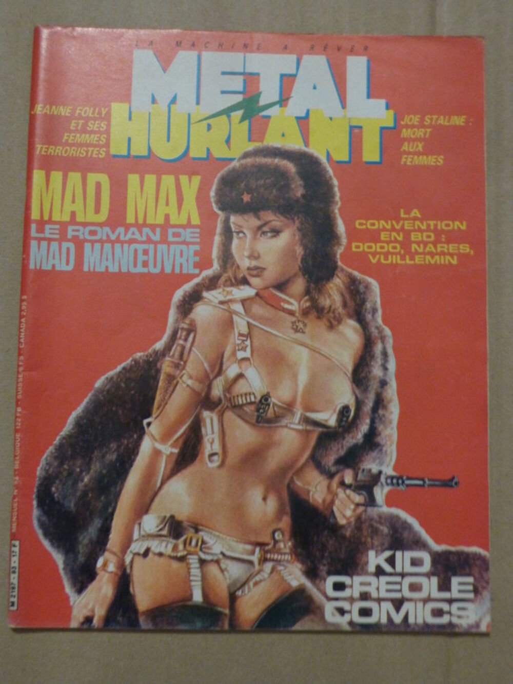 revue METAL HURLANT a choisir Livres et BD