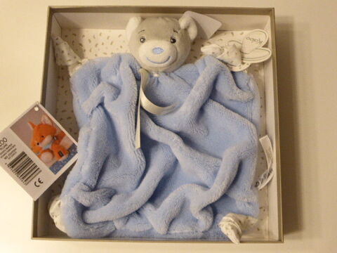Kaloo doudou plat ourson bleu plume noeuds K969564 20 Rueil-Malmaison (92)