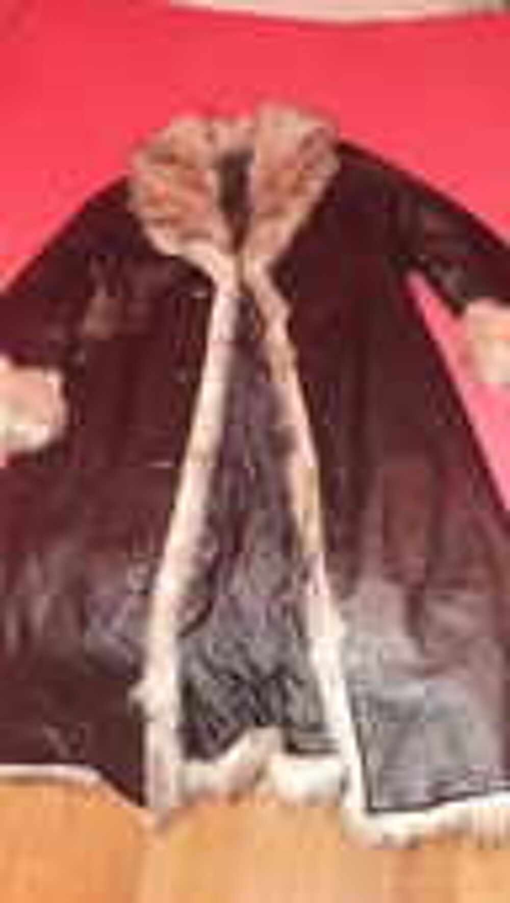 manteau cuir Vtements