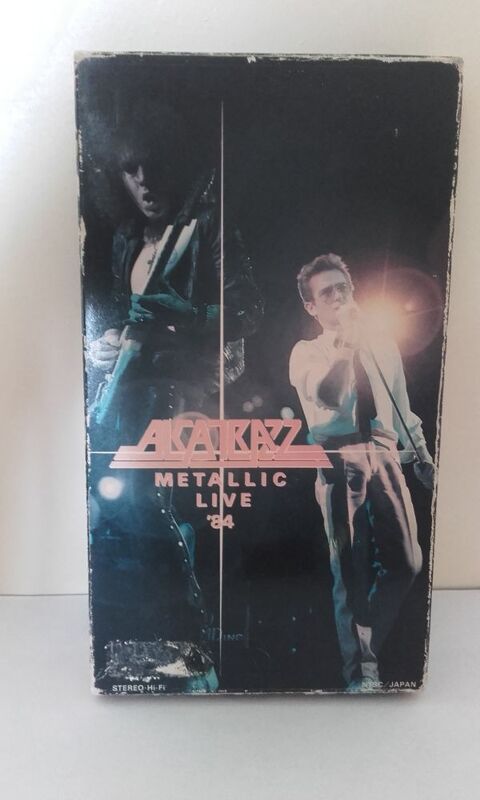 Alcatrazz : Metallic Live '84 (Japan VHS Video) 40 Angers (49)