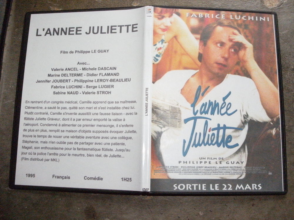 Film : " L 'annee Juliette " DVD et blu-ray