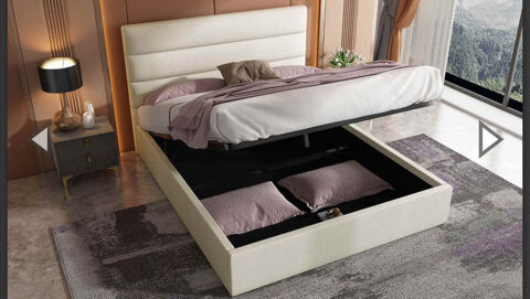 Lit coffre avec matelas 300 Asnires-sur-Seine (92)