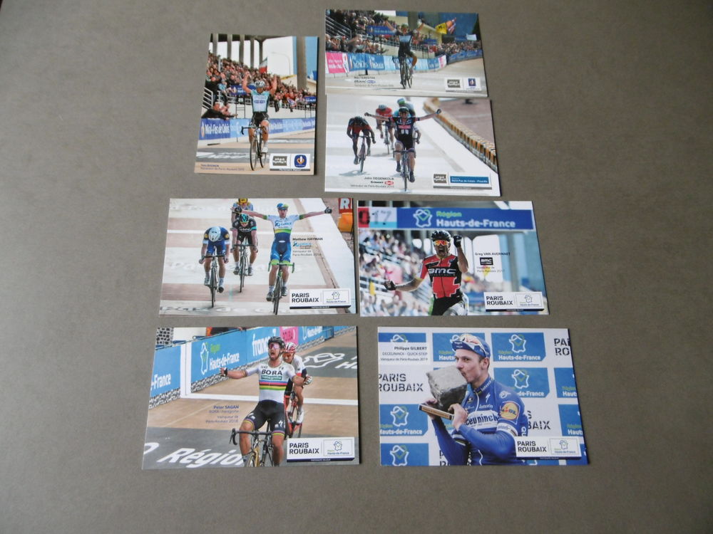 Lot de 10 cartes postales PARIS-ROUBAIX neuves 