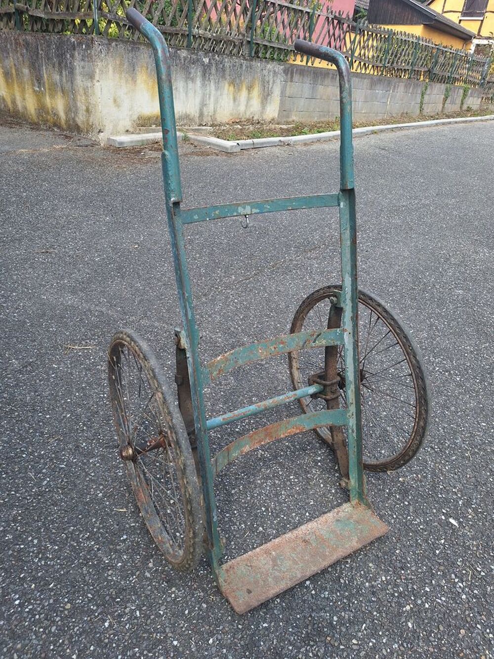 Diable a grande roues Bricolage