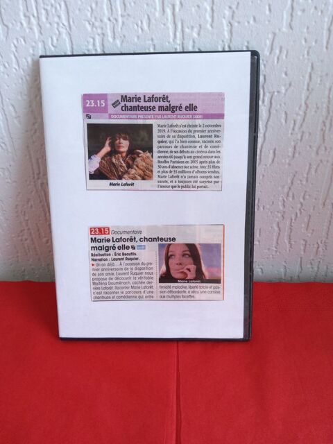 DVD Marie LAFORET  chanteuse malgr� elle  5 Saint-Etienne (42)