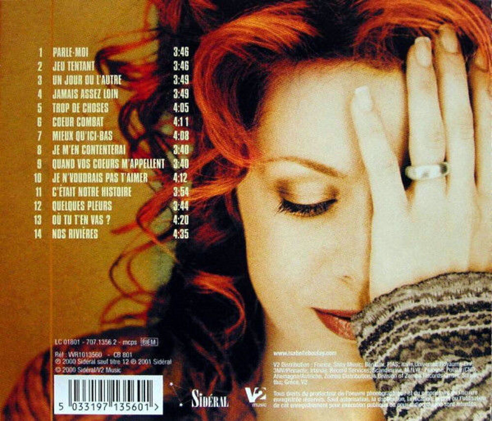 cd Isabelle Boulay Mieux Qu'ici-Bas (&eacute;tat neuf) CD et vinyles