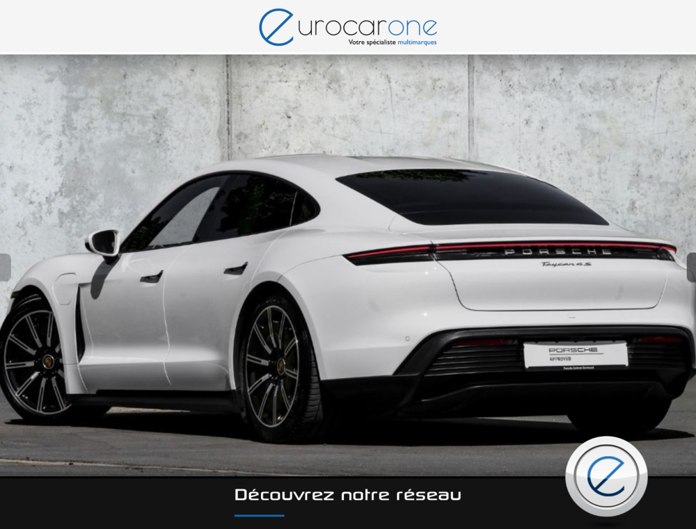 Taycan 4S 571 ch avec batterie performance plus 2021 occasion 69007 Lyon