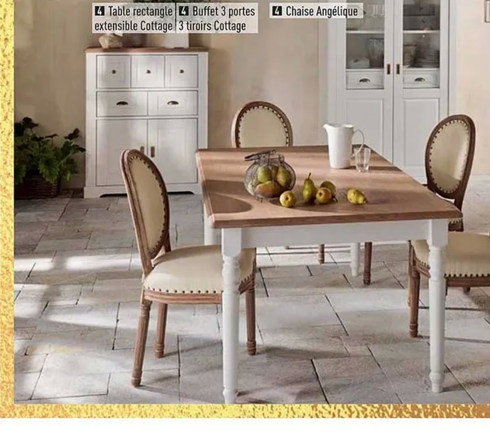 Salle &agrave; manger compl&egrave;te Meubles