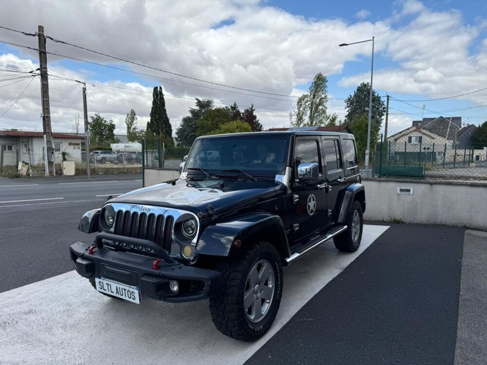 Wrangler SAHARA 2.8 CRD 4X4 200CH GARANTIE 6 MOIS / REPRISE POSSIBLE 2013 occasion 36300 Le Blanc