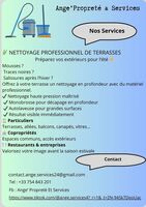   Service de nettoyage  