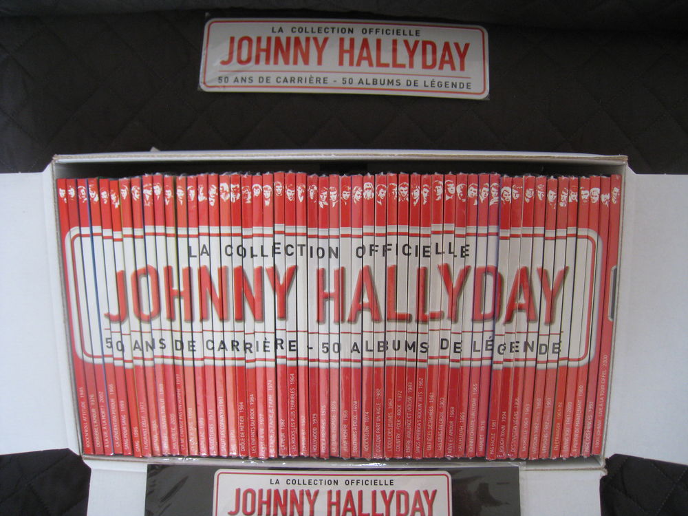 cd johnny hallyday 50 ans de chansons en 50cd s CD et vinyles