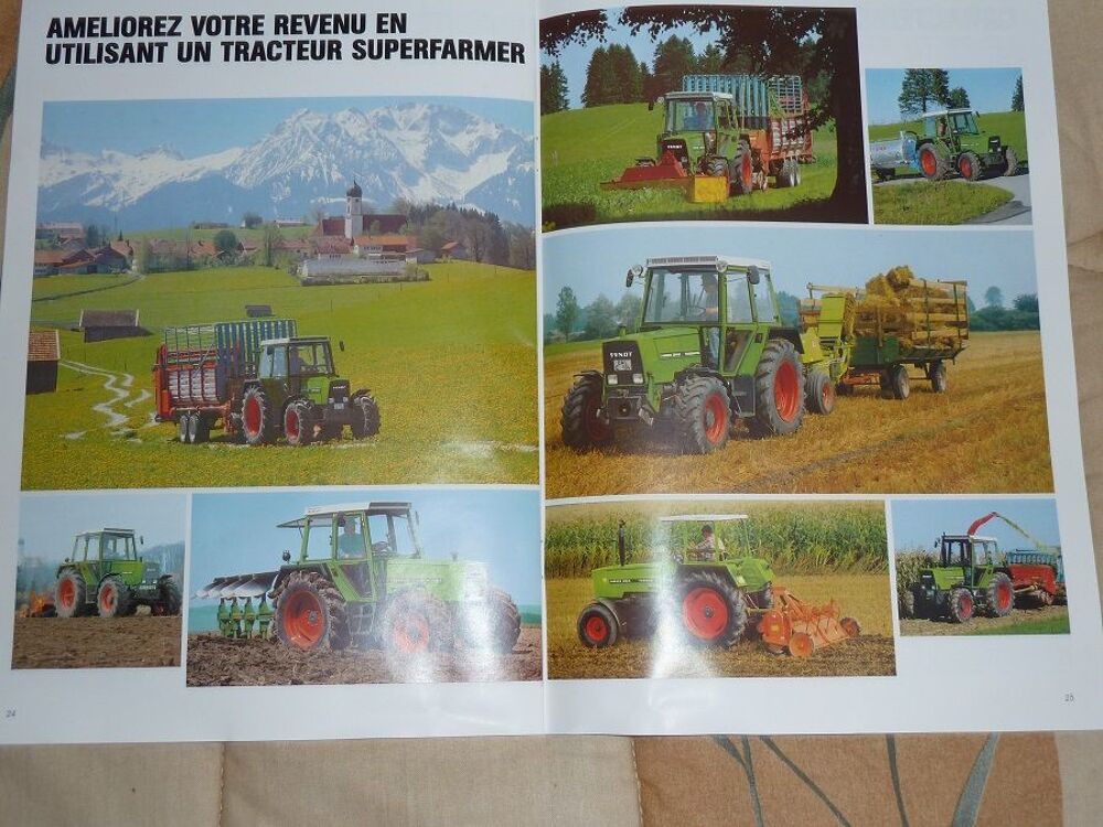 Catalogue Tracteurs FENDT FARMER s&eacute;rie 300 