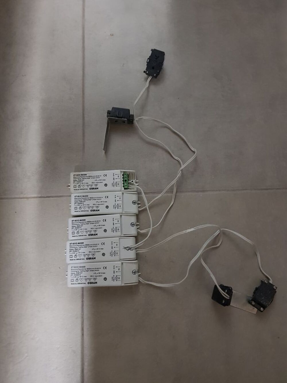 Transformateur &eacute;clairage Osram Bricolage
