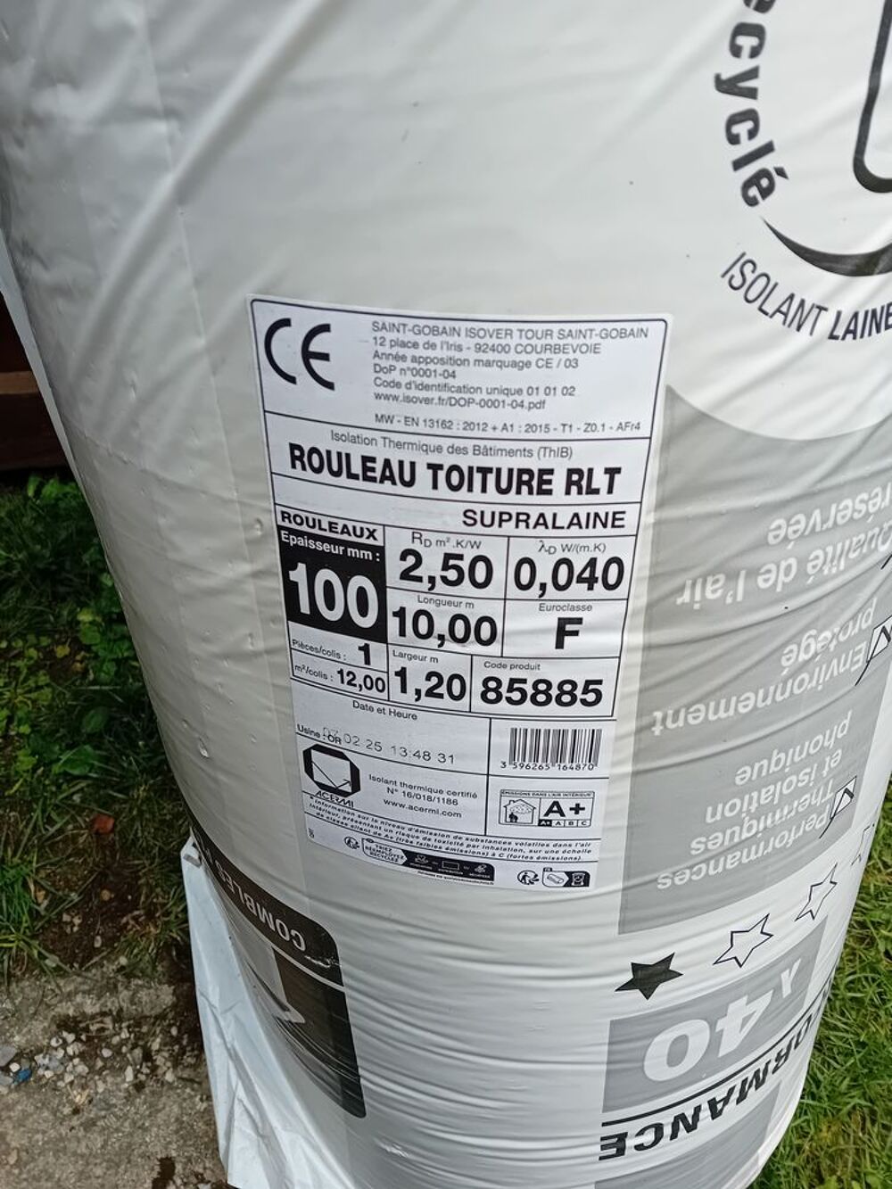 Lot: fen&ecirc;tre double vitrage,floorisol et supralaine Bricolage