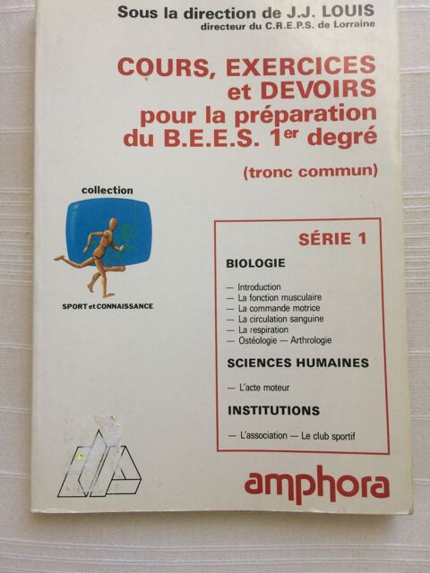 Livre collection sport et connaissances 1 Montpellier (34)