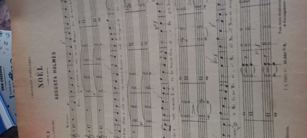 Collection partitions opera comique 