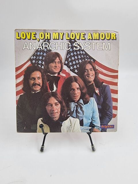 Vinyle 45 tours Anarchic System : Love, oh my Love Amour 3 Vulbens (74)