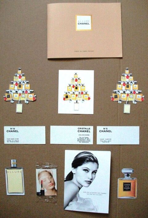 LOT publicitaire Chanel :11 pices 15 Castelnaudary (11)