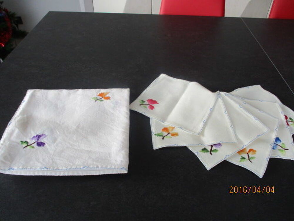 nappe et serviettes Décoration