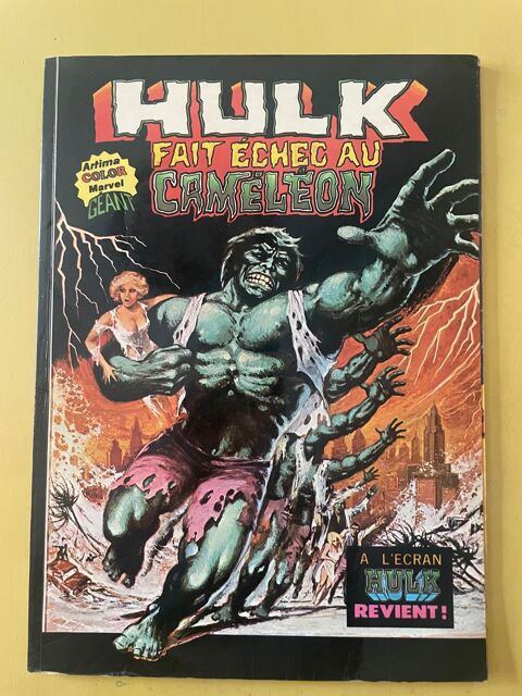 BD EO 1980 HULK fait �chec au cam�l�on Artima Color MARVEL 30 Vigneux-sur-Seine (91)