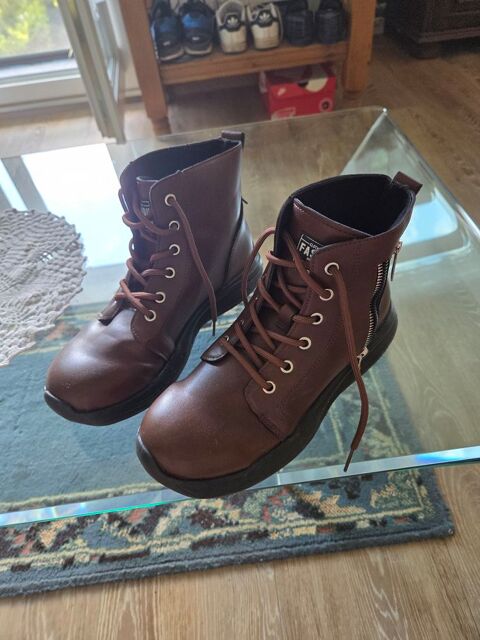 Bottines femmes 41 lacets marron 18 Sartrouville (78)