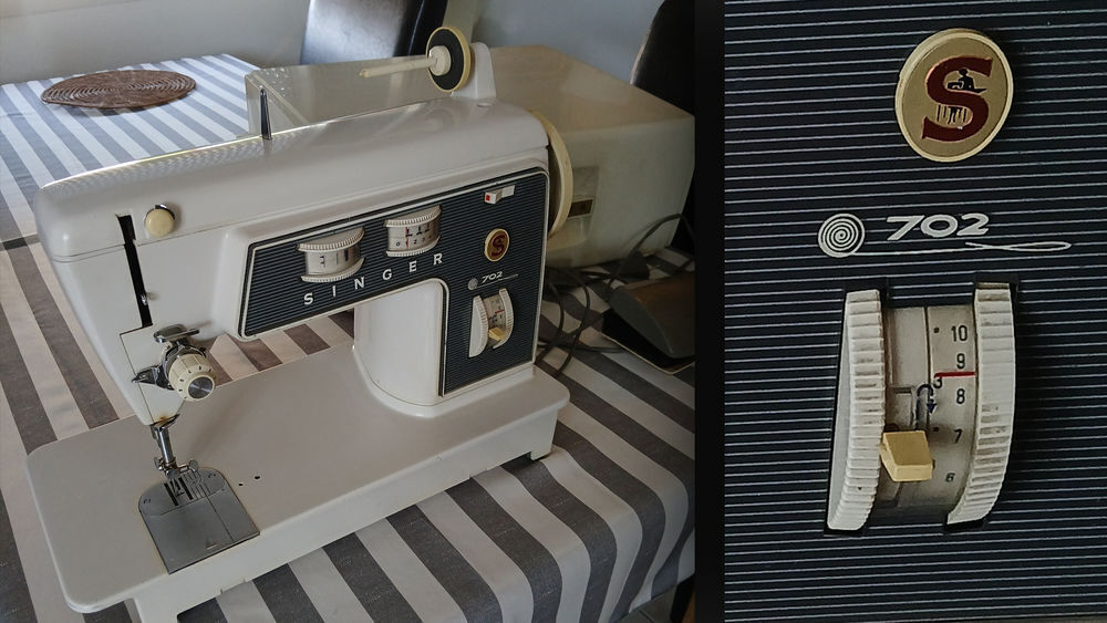 Machine &agrave; coudre SINGER Mod&egrave;le 702 Electroménager