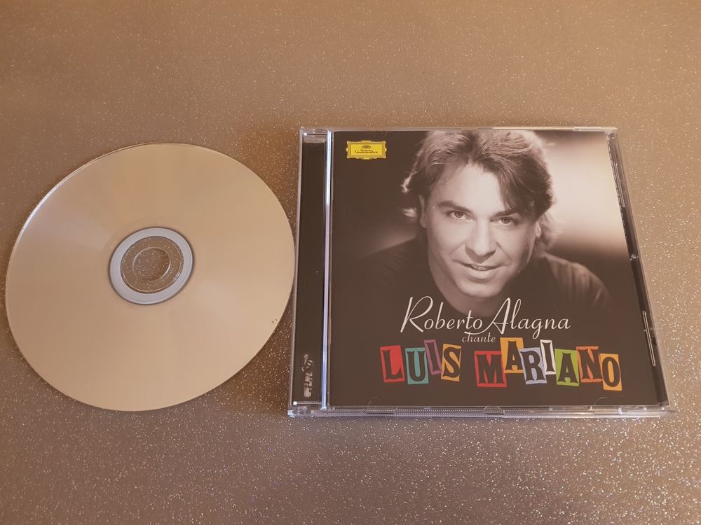 CD ROBERTO ALAGNA chante LUIS MARIANO CD et vinyles