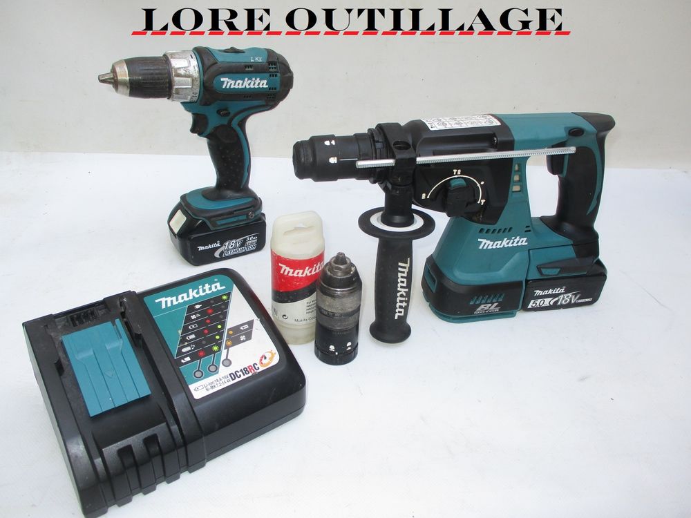 MAKITA DHR243 + BDF452 Bricolage