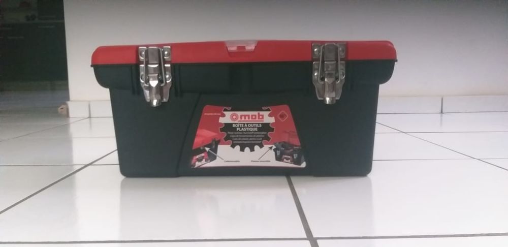 Bo&icirc;te &agrave; Outils Plastique 16'' MOB ? 41,5 x 21 x 19 cm Bricolage
