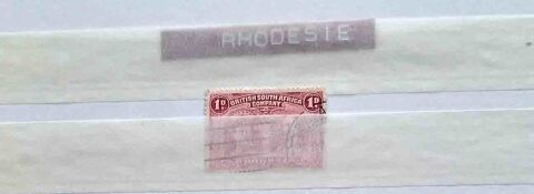 Timbre de Rhodsie 2 Gap (05)