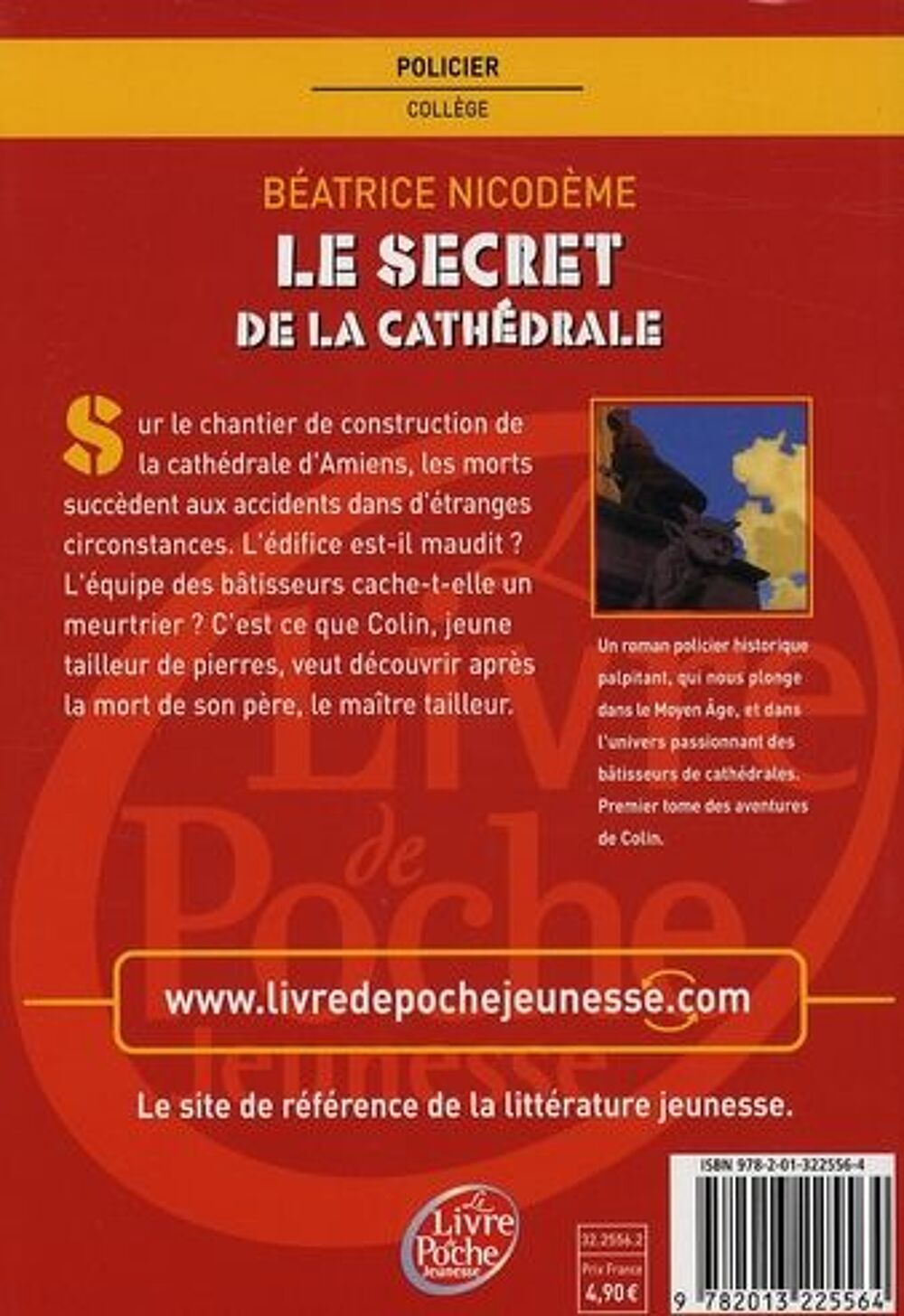 Le secret de la cath&eacute;drale - B&eacute;atrice Nicod&egrave;me Livres et BD