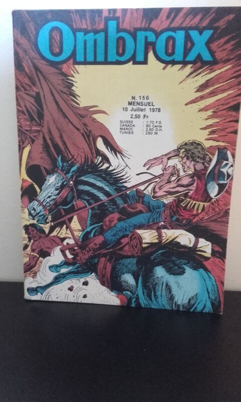 BD - Ombrax N�150 Juillet 1978 8 Angers (49)