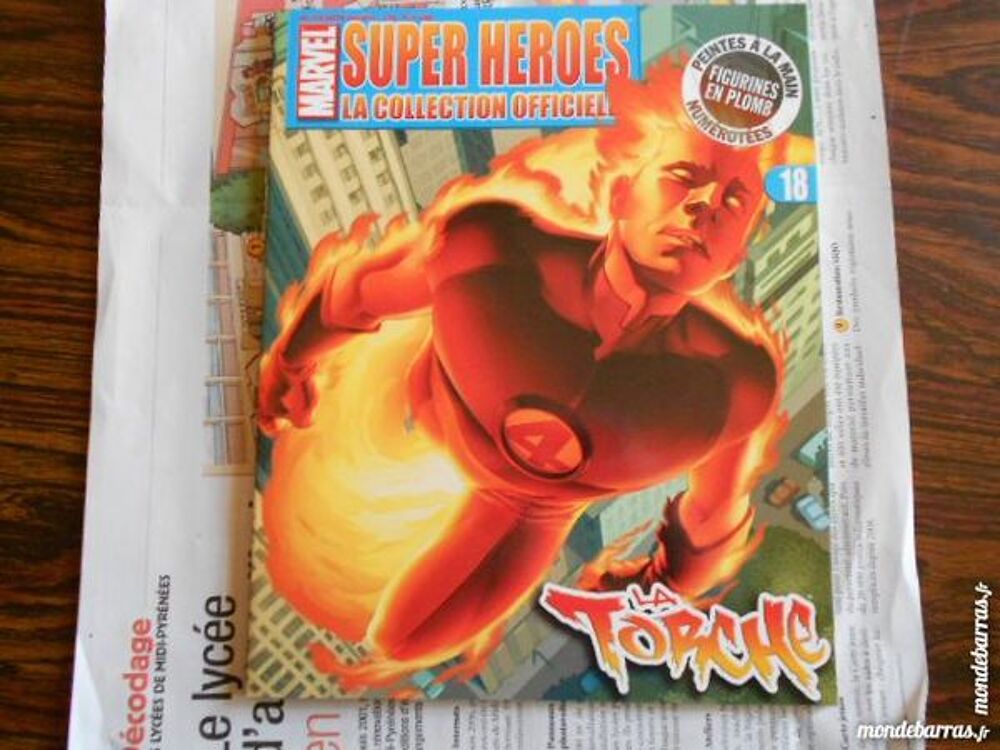 FIGURINE EAGLEMOSS MARVEL LA TORCHE N&deg;18 Jeux / jouets