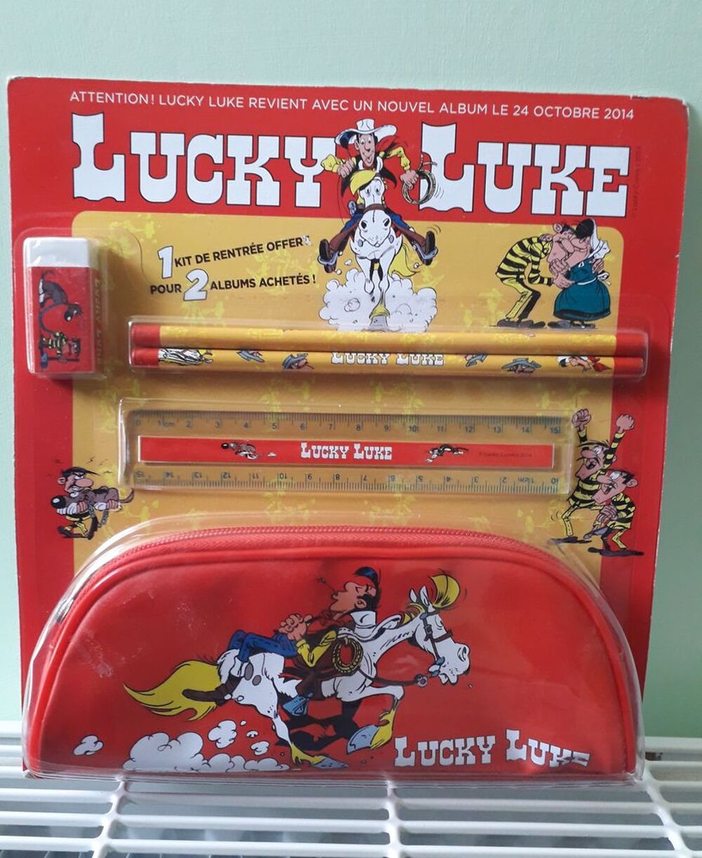 Lucky Luke : objets publicitaires 