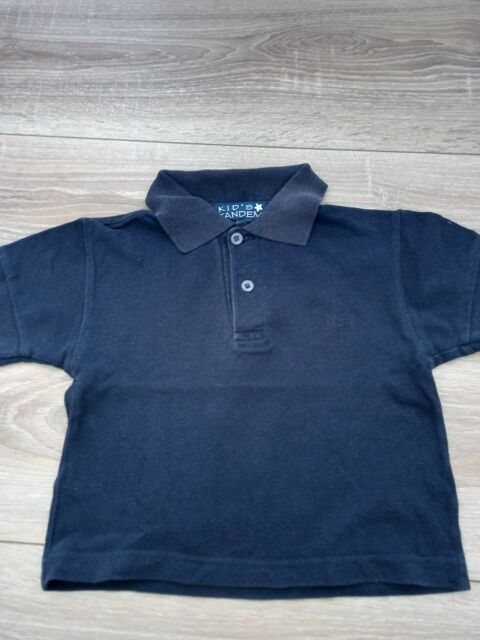  Polo manches courtes bleu marine 2 ans 2 Villiers (86)