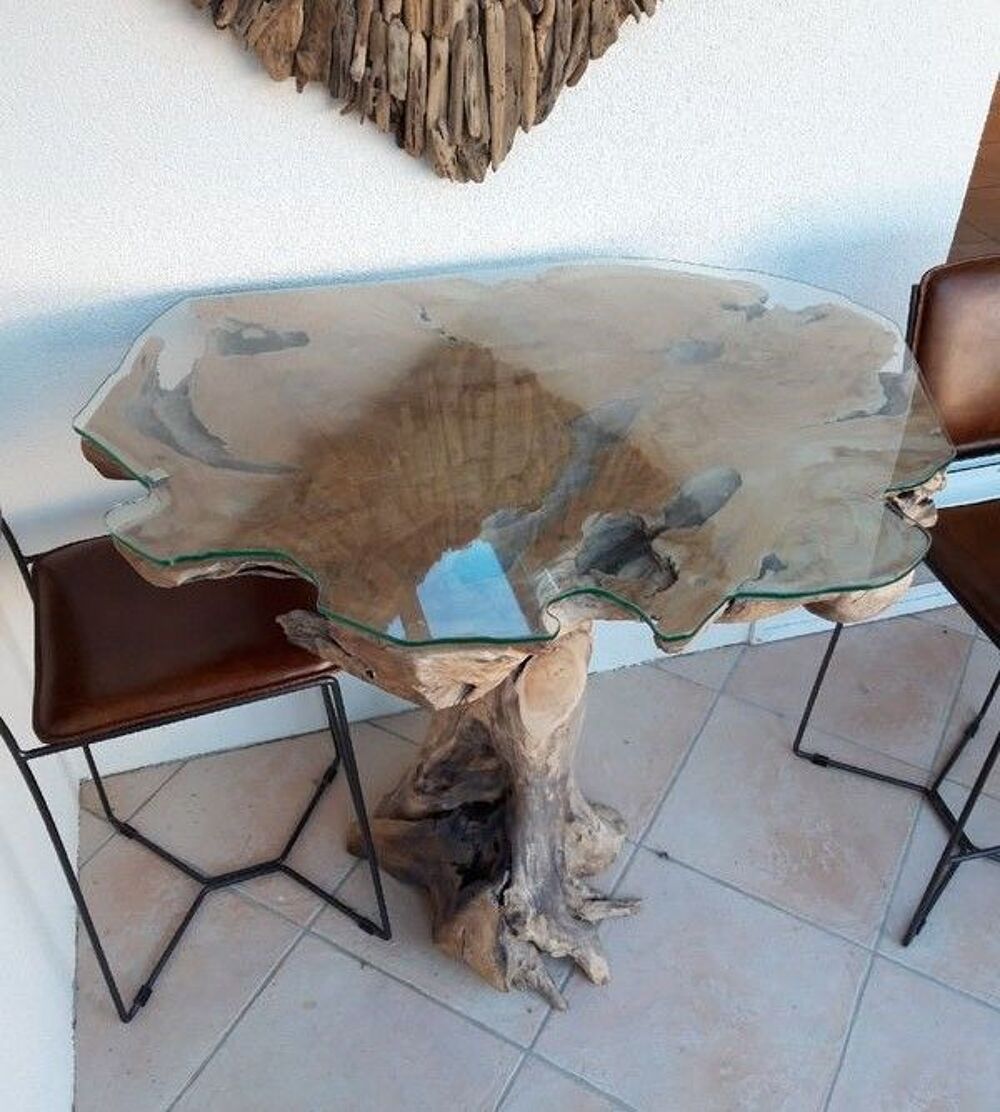 Table et 3 chaises hautes TECK Meubles