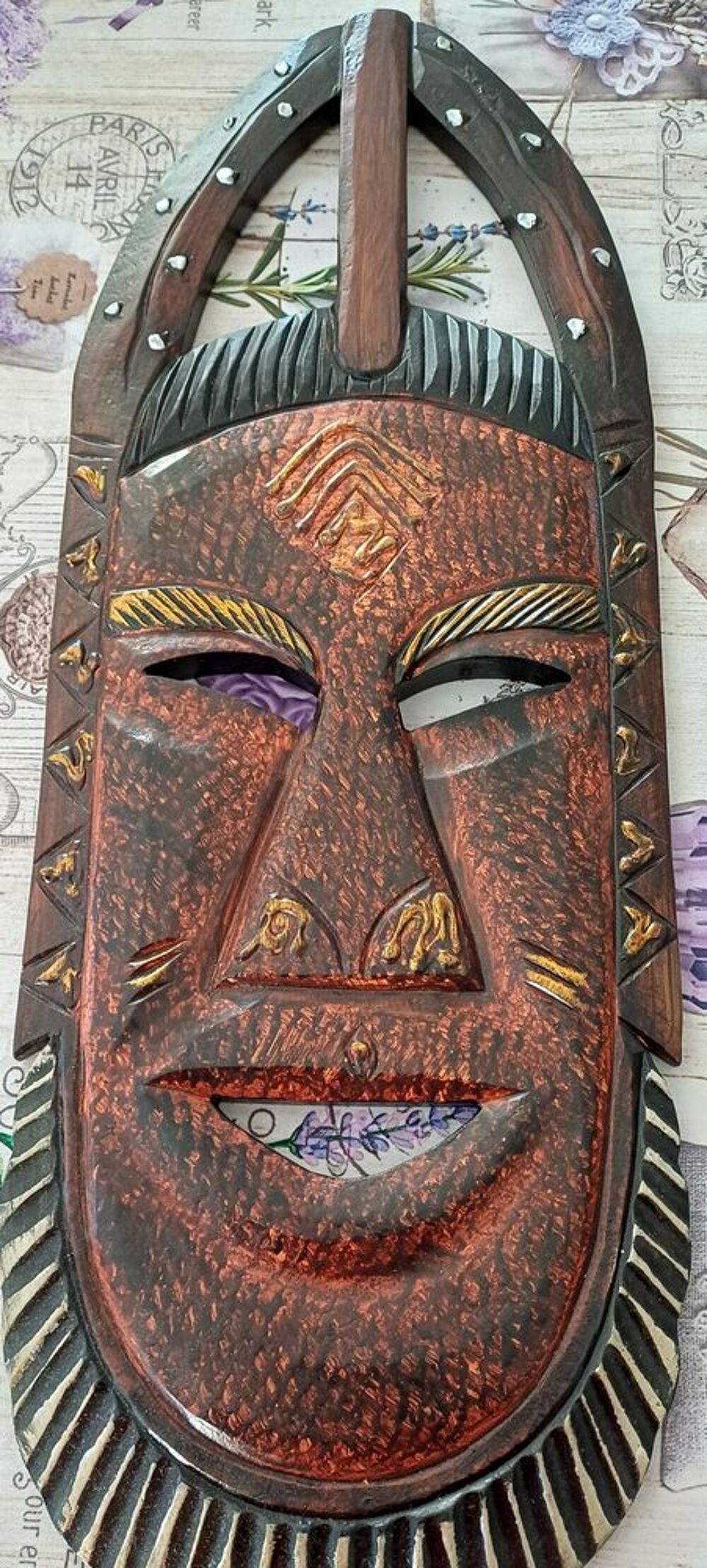 masqu&eacute; africain Décoration