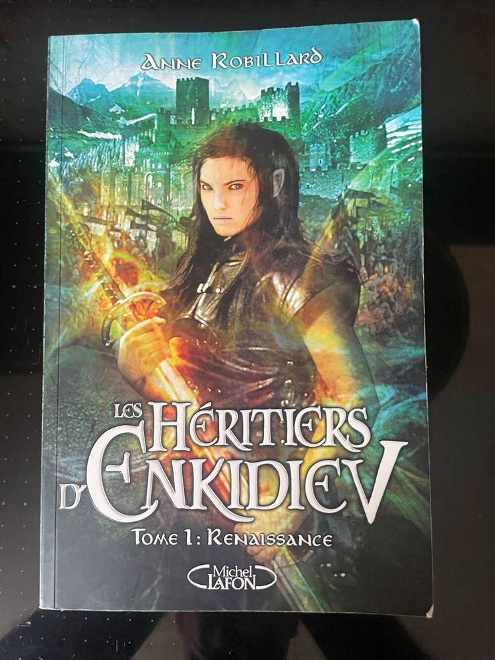 Livre LES HERITIERS D'ENKIDIEV Tome1 Renaissance _ Anne Robi Livres et BD